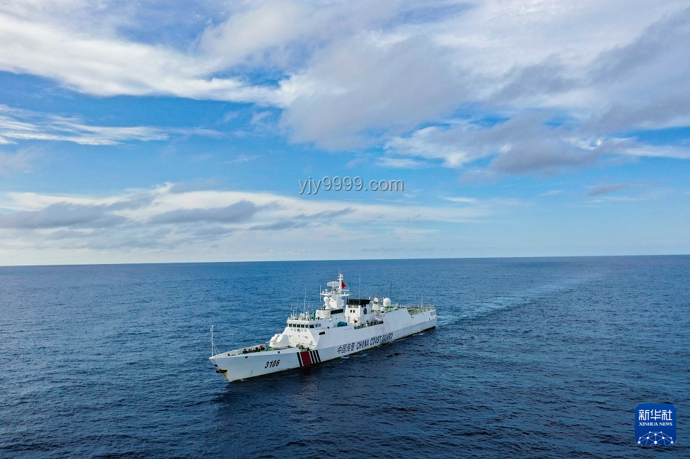 中国海警在黄岩岛周边的执法巡查：坚定维护国家领土主权与海洋权益