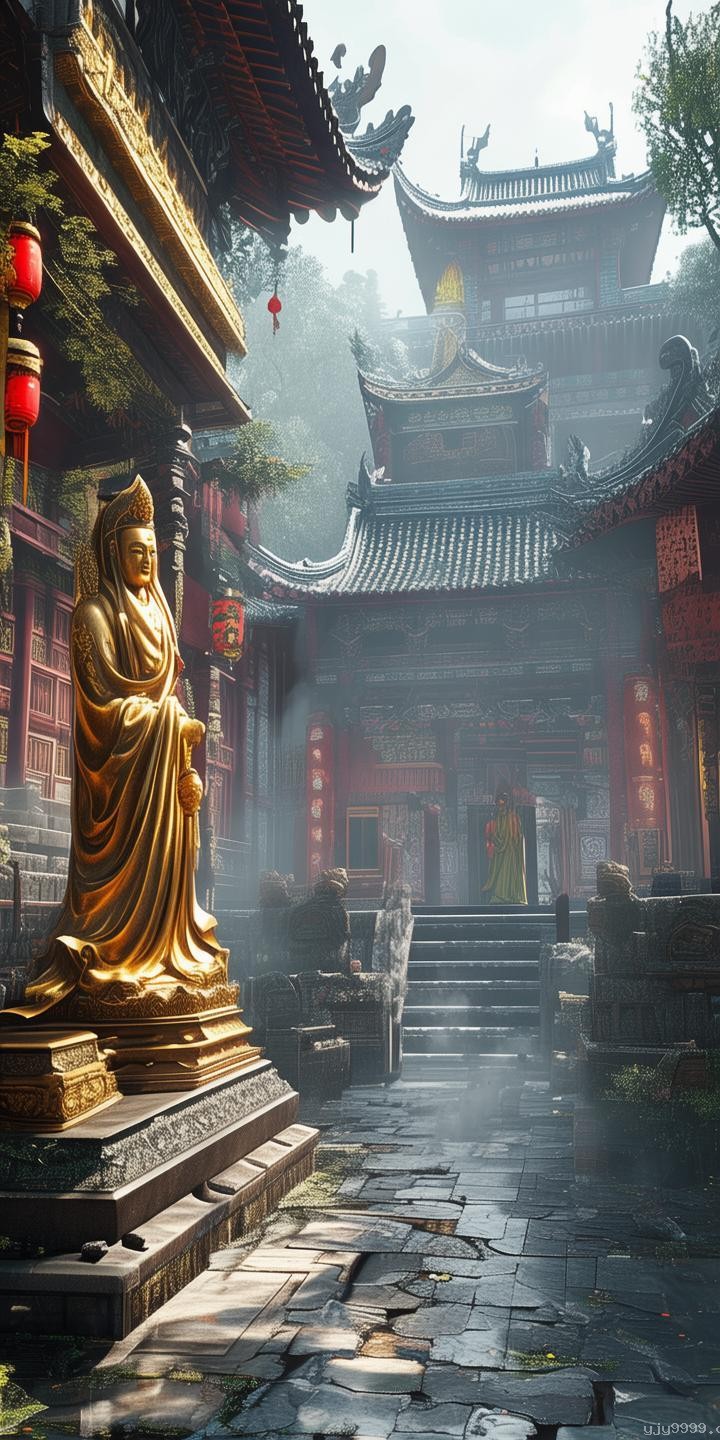 🔍《黑神话：悟空》观音禅院探秘，揭秘其原型与朝代风格！