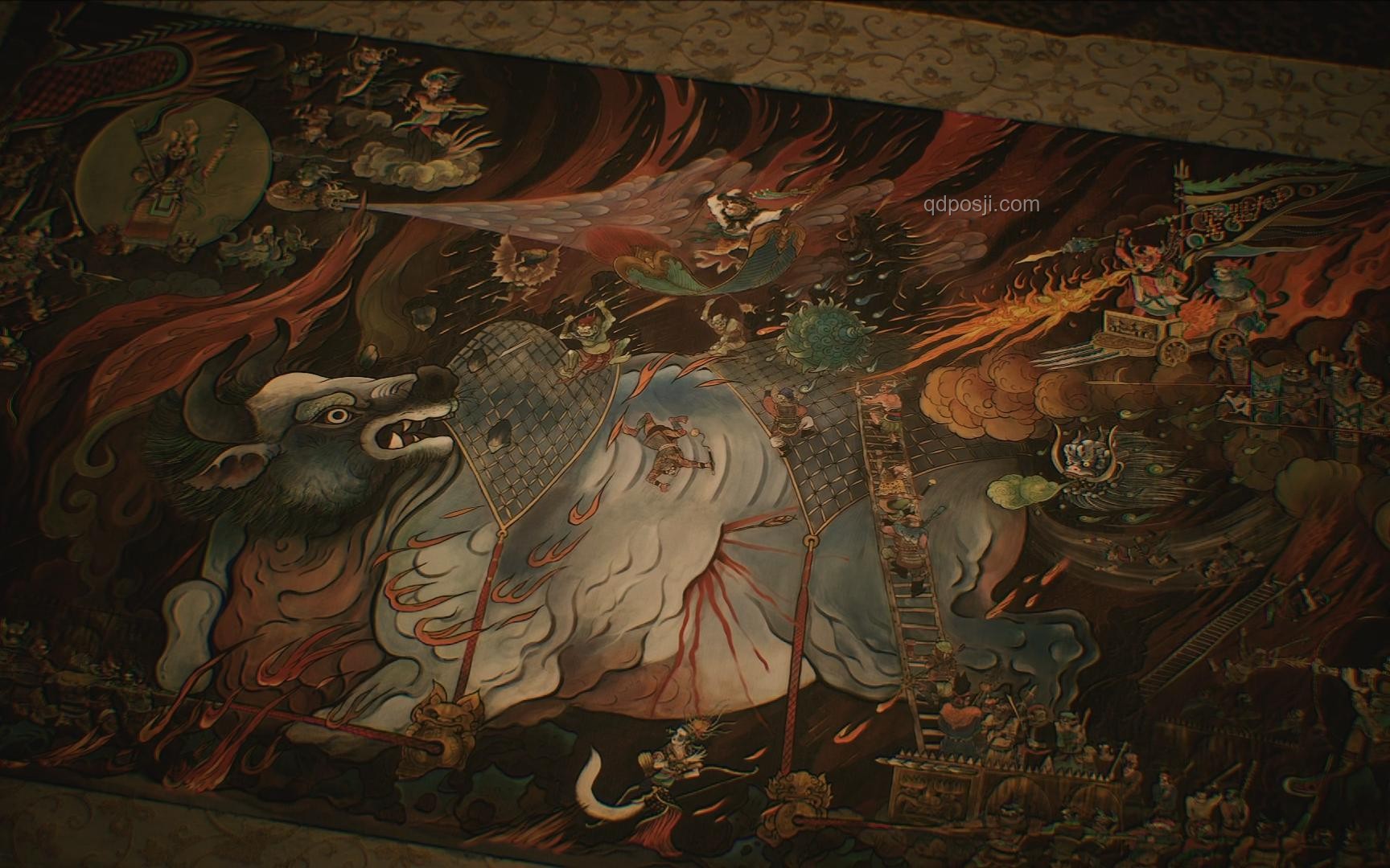 《黑神话：悟空》壁画之谜：艺术创作难度知多少？