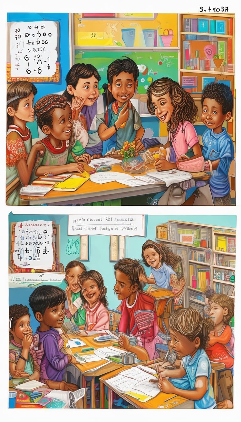 这两个小学数学公式对比理解：加法交换律与乘法分配律